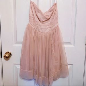 Pink tulle ballerina dress